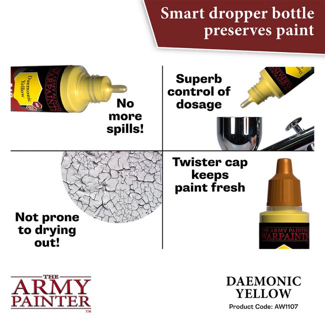 Warpaints Air: Daemonic Yellow (The Army Painter) (AW1107)