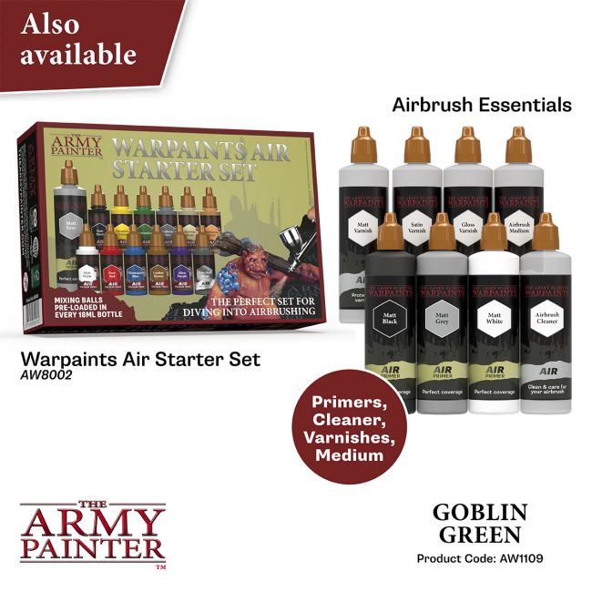 Warpaints Air: Goblin Green (The Army Painter) (AW1109)