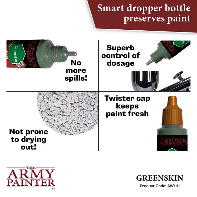 Warpaints Air: Greenskin (The Army Painter) (AW1111)