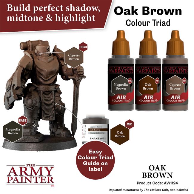 Warpaints Air: Oak Brown (The Army Painter) (AW1124)