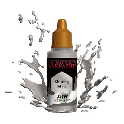 Warpaints Air Metallics: Shining Silver (The Army Painter) (AW1129)