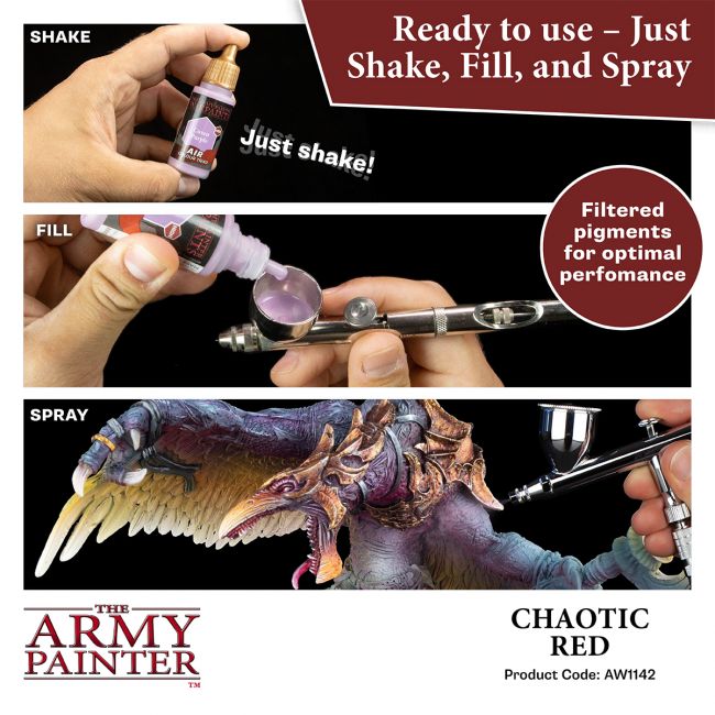 Warpaints Air: Chaotic Red (The Army Painter) (AW1142)