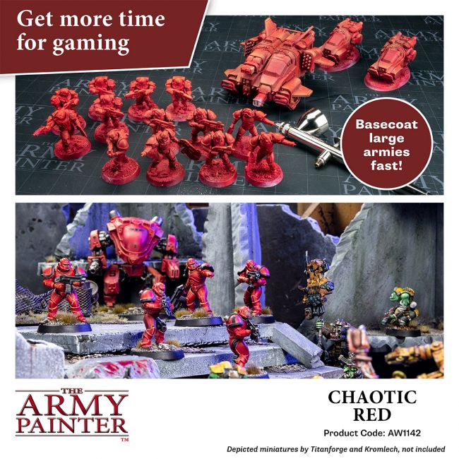 Warpaints Air: Chaotic Red (The Army Painter) (AW1142)