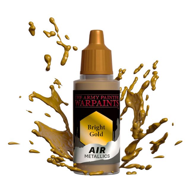 Warpaints Air Metallics: Bright Gold (The Army Painter) (AW1144)