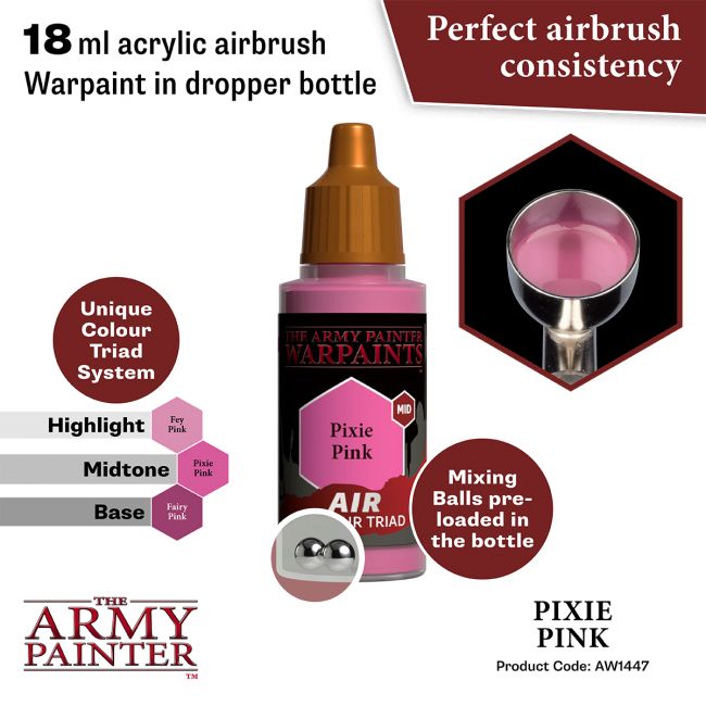 Warpaints Air: Pixie Pink (The Army Painter) (AW1447)
