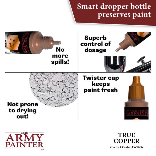 Warpaints Air Metallics: True Copper (The Army Painter) (AW1467)
