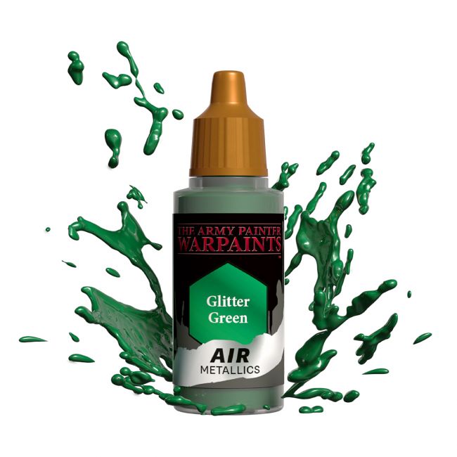 Warpaints Air Metallics: Glitter Green (The Army Painter) (AW1484)