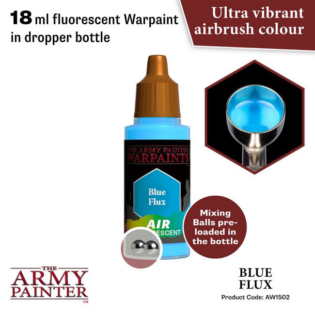 Warpaints Air Fluorescent: Blue Flux (The Army Painter) (AW1502)