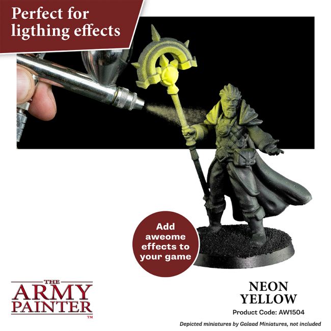 Warpaints Air Fluorescent: Neon Yellow (The Army Painter) (AW1504)