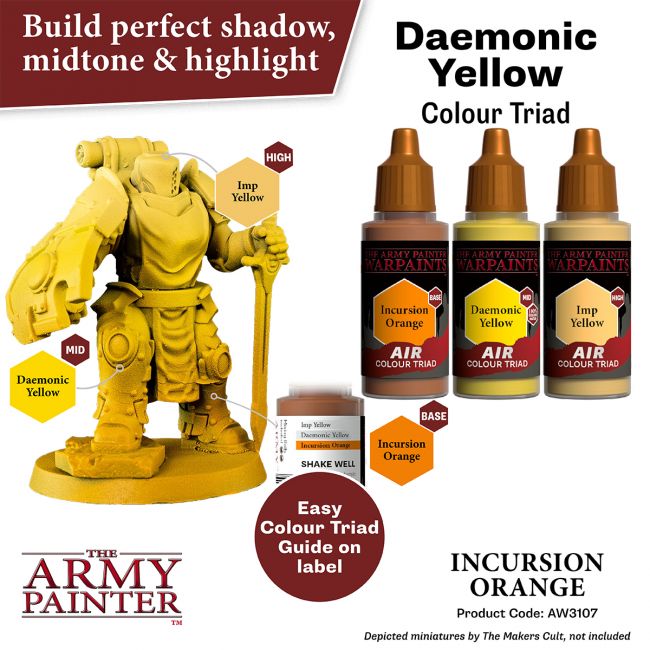 Warpaints Air: Incursion Orange (The Army Painter) (AW3107)