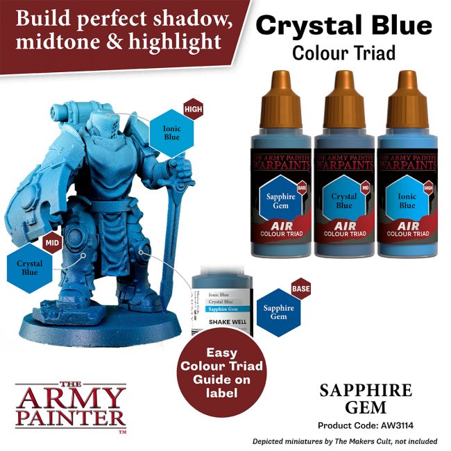 Warpaints Air: Sapphire Gem (The Army Painter) (AW3114)