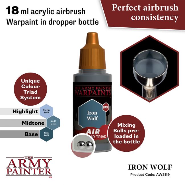 Warpaints Air: Iron Wolf (The Army Painter) (AW3119)