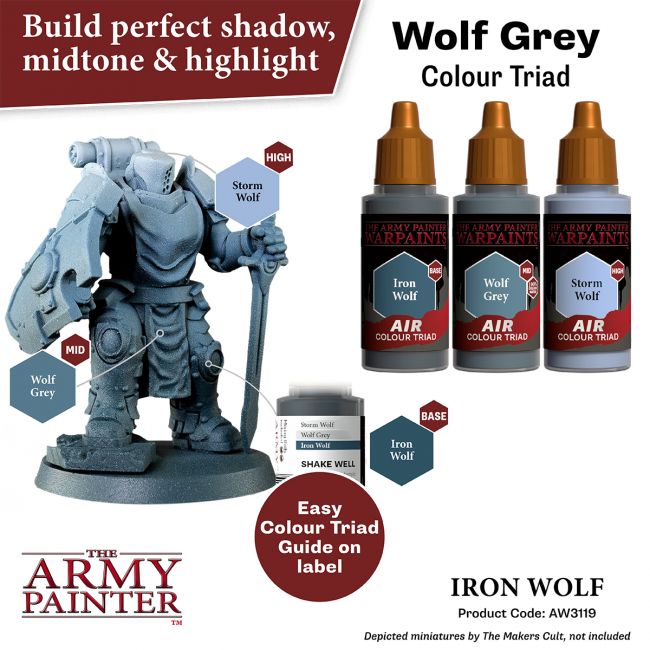 Warpaints Air: Iron Wolf (The Army Painter) (AW3119)