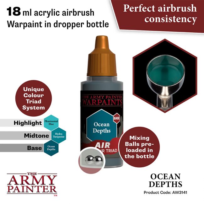 Warpaints Air: Ocean Depths (The Army Painter) (AW3141)