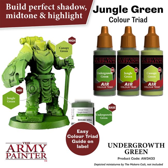 Warpaints Air: Undergrowth Green (The Army Painter) (AW3433)
