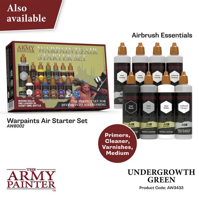Warpaints Air: Undergrowth Green (The Army Painter) (AW3433)