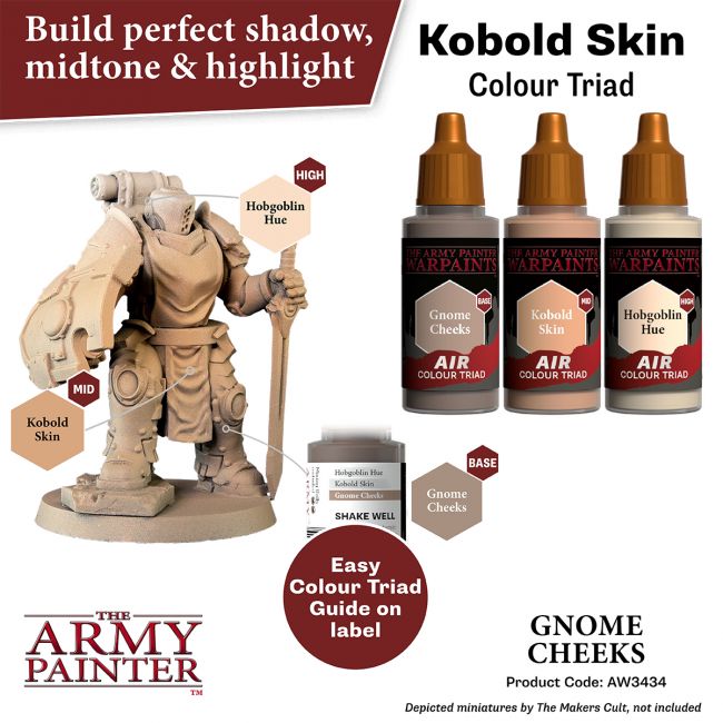 Warpaints Air: Gnome Cheeks (The Army Painter) (AW3434)