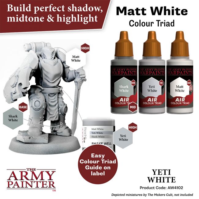 Warpaints Air: Yeti White (The Army Painter) (AW4102)
