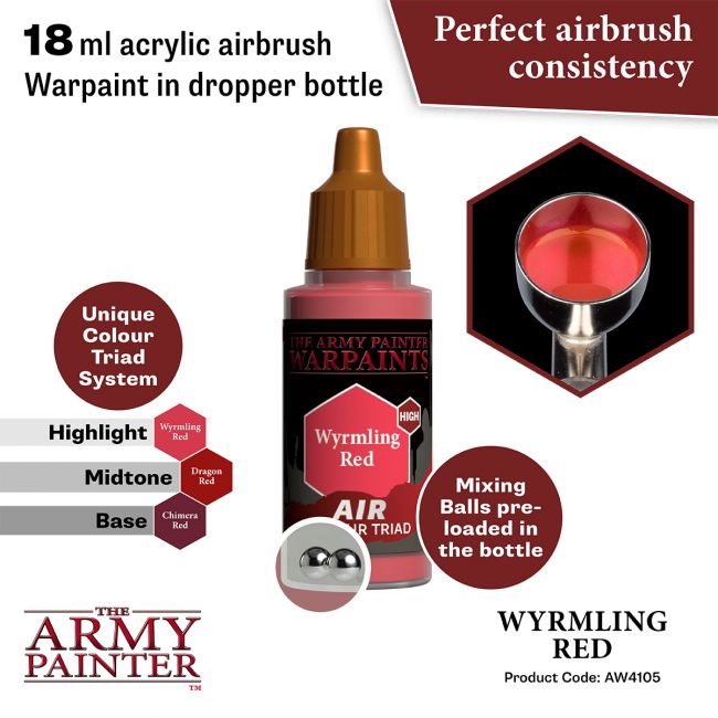 Warpaints Air: Wyrmling Red (The Army Painter) (AW4105)