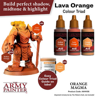 Warpaints Air: Orange Magma (The Army Painter) (AW4106)