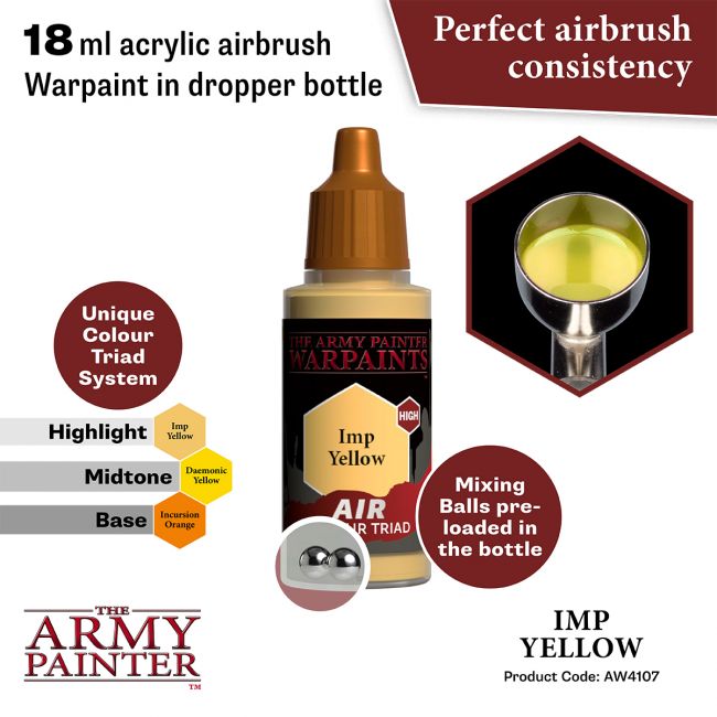 Warpaints Air: Imp Yellow (The Army Painter) (AW4107)