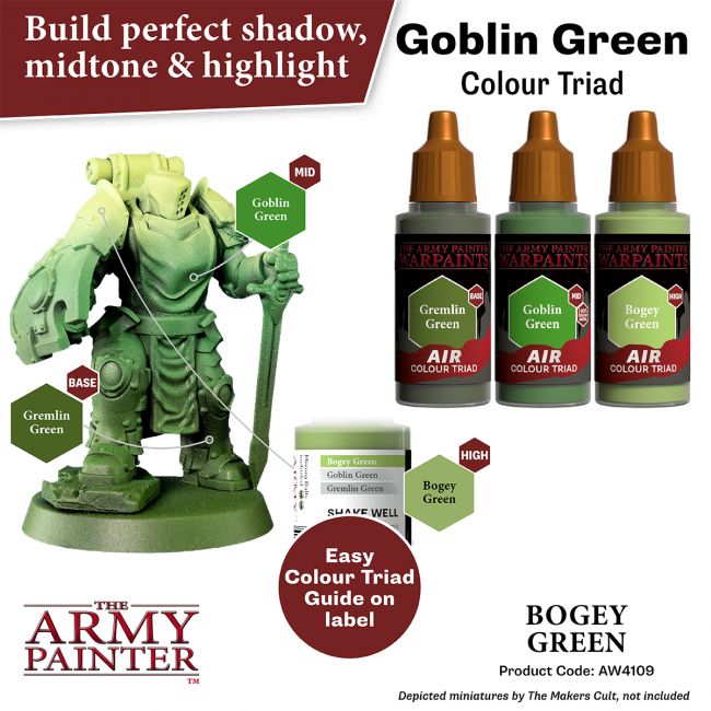Warpaints Air: Bogey Green (The Army Painter) (AW4109)