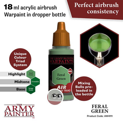 Warpaints Air: Feral Green (The Army Painter) (AW4111)