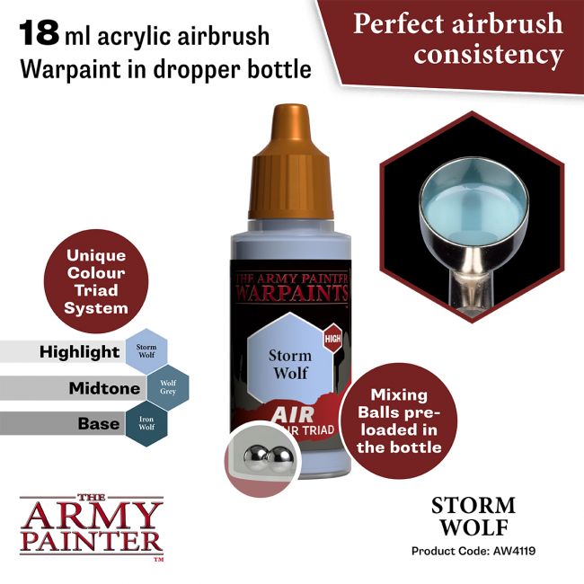 Warpaints Air: Storm Wolf (The Army Painter) (AW4119)