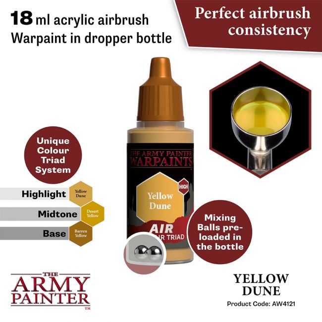 Warpaints Air: Yellow Dune (The Army Painter) (AW4121)