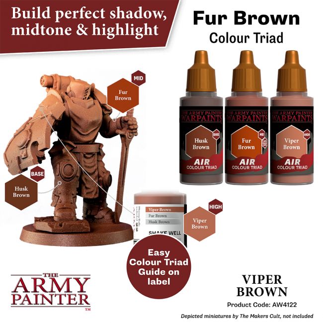 Warpaints Air: Viper Brown (The Army Painter) (AW4122)