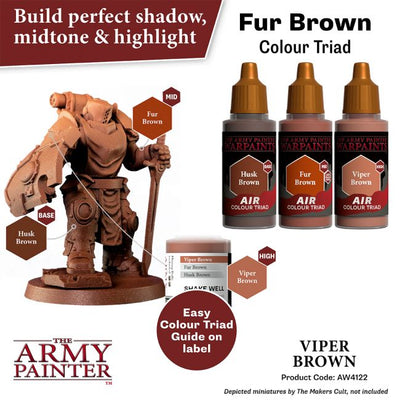 Warpaints Air: Viper Brown (The Army Painter) (AW4122)