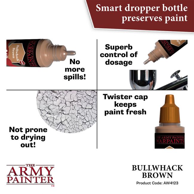 Warpaints Air: Bullwhack Brown (The Army Painter) (AW4123)