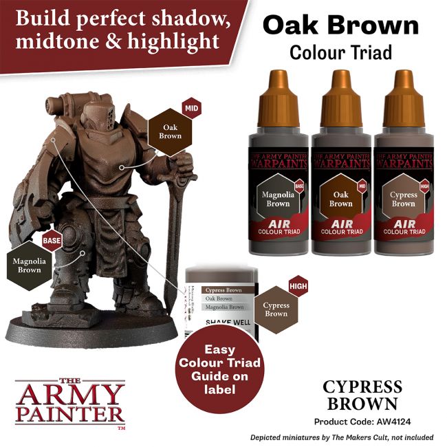 Warpaints Air: Cypress Brown (The Army Painter) (AW4124)