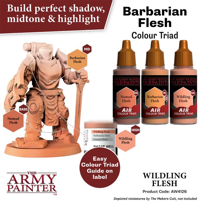Warpaints Air: Wildling Flesh (The Army Painter) (AW4126)
