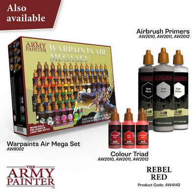Warpaints Air: Rebel Red (The Army Painter) (AW4142)