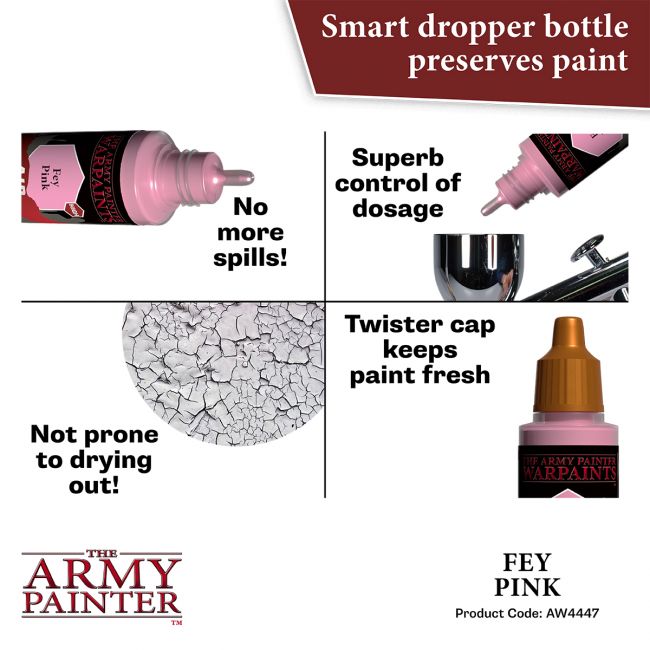 Warpaints Air: Fey Pink (The Army Painter) (AW4447)