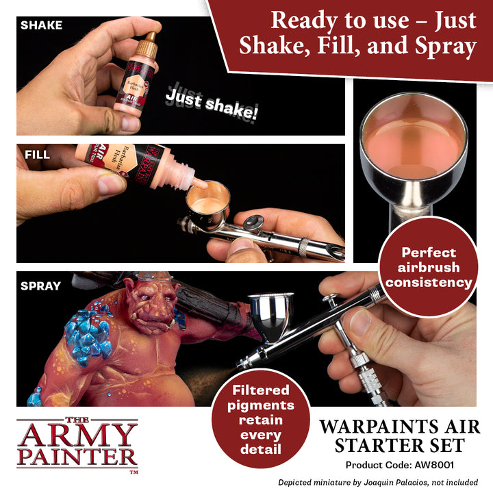 Warpaints Air - Starter Set (The Army Painter) (AW8001)