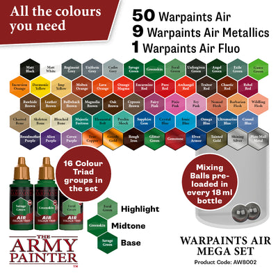Warpaints Air - Mega Set (The Army Painter) (AW8002)