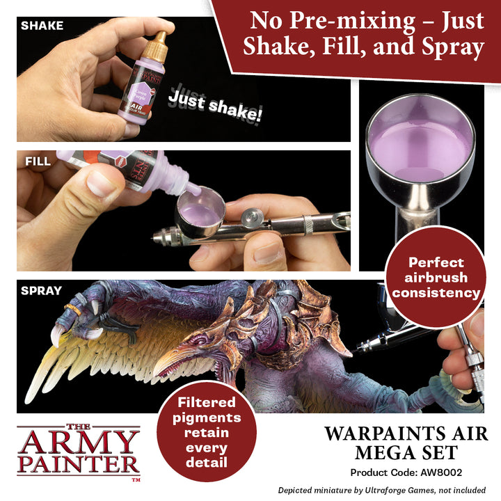 Warpaints Air - Mega Set (The Army Painter) (AW8002)