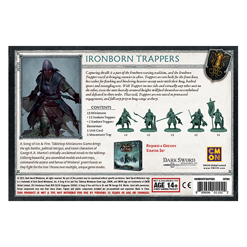 A Song of Ice & Fire: Greyjoy Ironborn Trappers