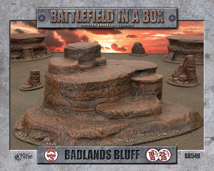 Battlefield in a Box: Badlands Bluff - Mars (x1) - 30mm (BB549)