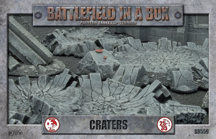 Battlefield in a Box: Gothic Battlefields: Craters (x5) (BB559)