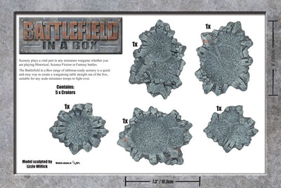 Battlefield in a Box: Gothic Battlefields: Craters (x5) (BB559)