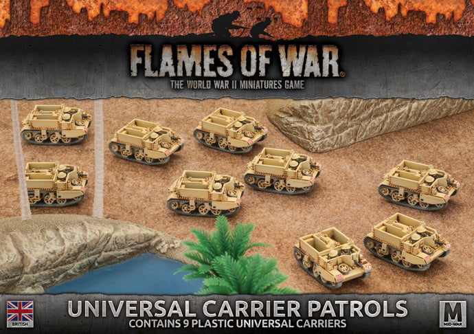 Flames of War: Universal Carrier Patrol (BBX35)