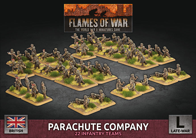 Flames of War: Parachute Company (BBX49)