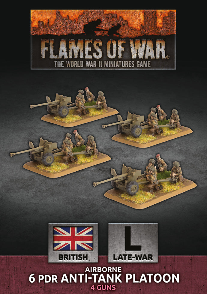 Flames of War: Airborne 6pdr Anti-tank Platoon (BBX51)