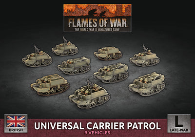 Flames of War: Universal Carrier Patrol (BBX55)