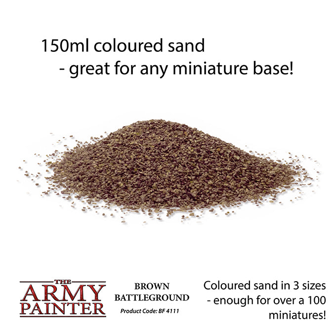 Battlefields Essentials & XP series - Basing: Brown Battleground (The Army Painter) (BF4111)