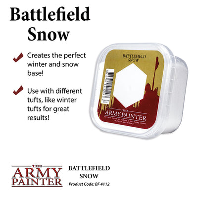 Battlefields Essentials & XP series - Basing: Snow (The Army Painter) (BF4112)