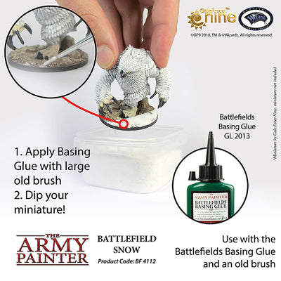Battlefields Essentials & XP series - Basing: Snow (The Army Painter) (BF4112)